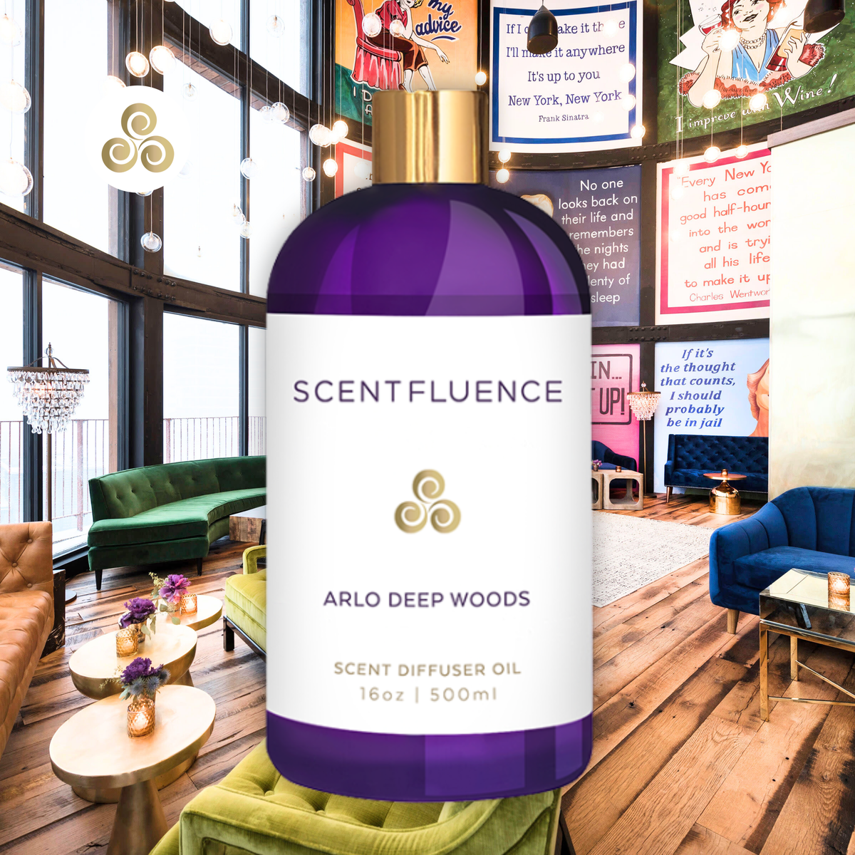 Arlo Hotel | Santal Wood Home Scent | Diffuser Oil | Scentfluence