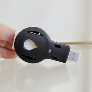 USB Mini Car Diffuser Black available at ScentFluence