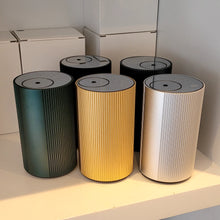 Load image into Gallery viewer, Luxe Chrome Ridged | scent diffuser | multiple colors