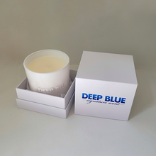 Load image into Gallery viewer, Deep Blue Med Spa signature scent candle available at ScentFluence