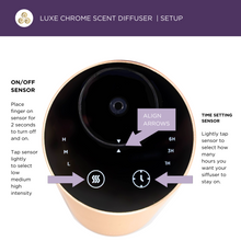 Load image into Gallery viewer, Luxe Chrome | home scent diffuser